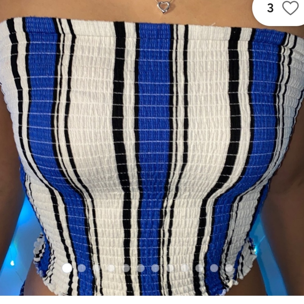 Love tree tube top
